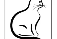Buku Lembar Mewarnai Kucing